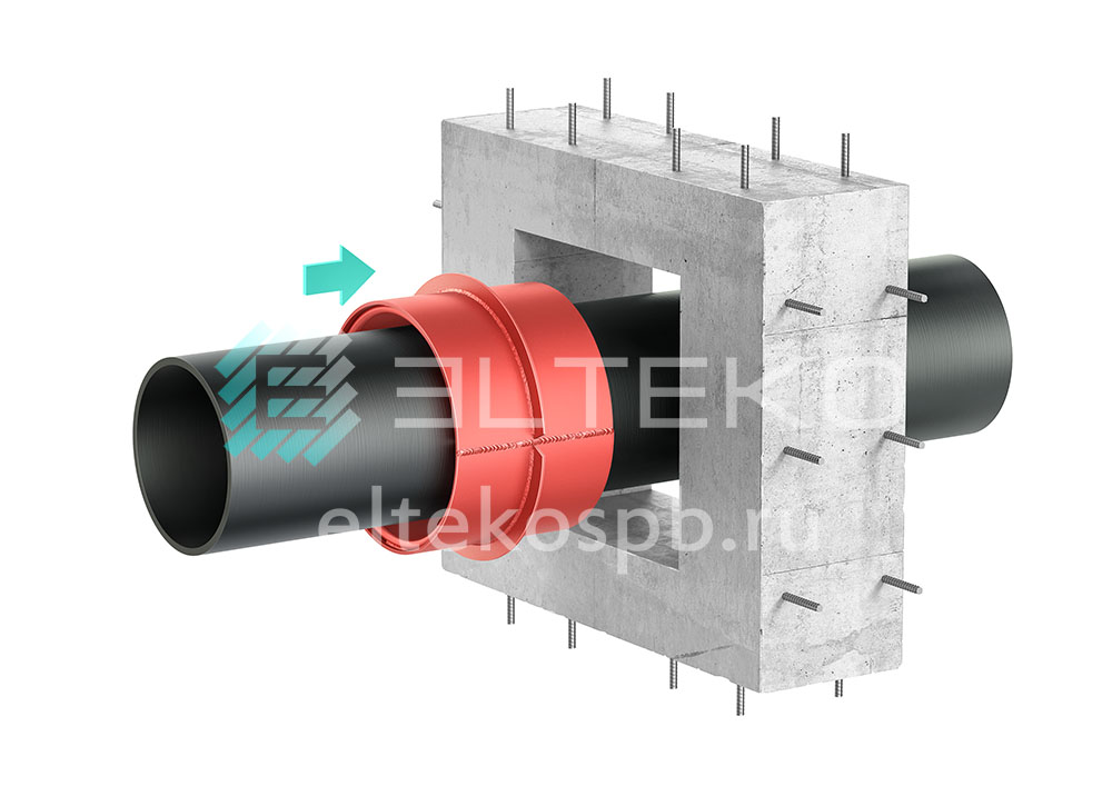 Сальник набивной С-5 по серии 5.905-26.08 монтаж