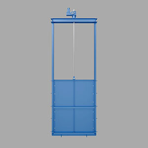 Щитовой затвор поверхностный