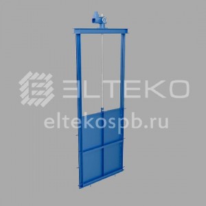Затвор щитовой канальный
